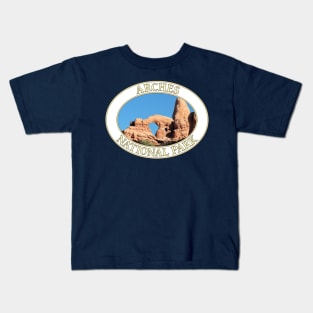 Turret Arch at Arches National Park in Moab, Utah Kids T-Shirt